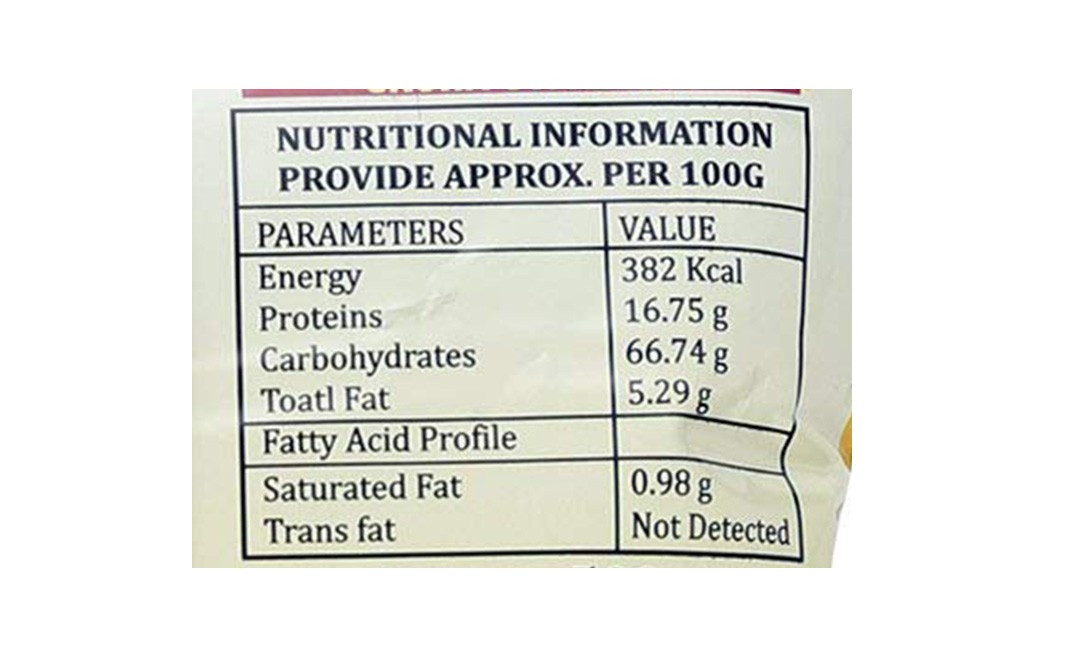 Aadishree Roasted Amaranth Flour Reviews Nutrition Ingredients